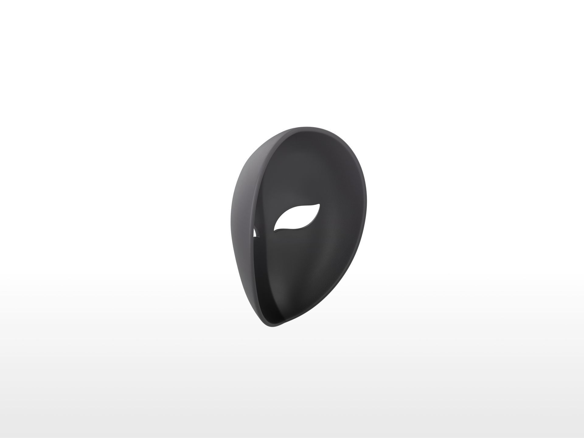 Mask005 Black Mask 3D print model_6