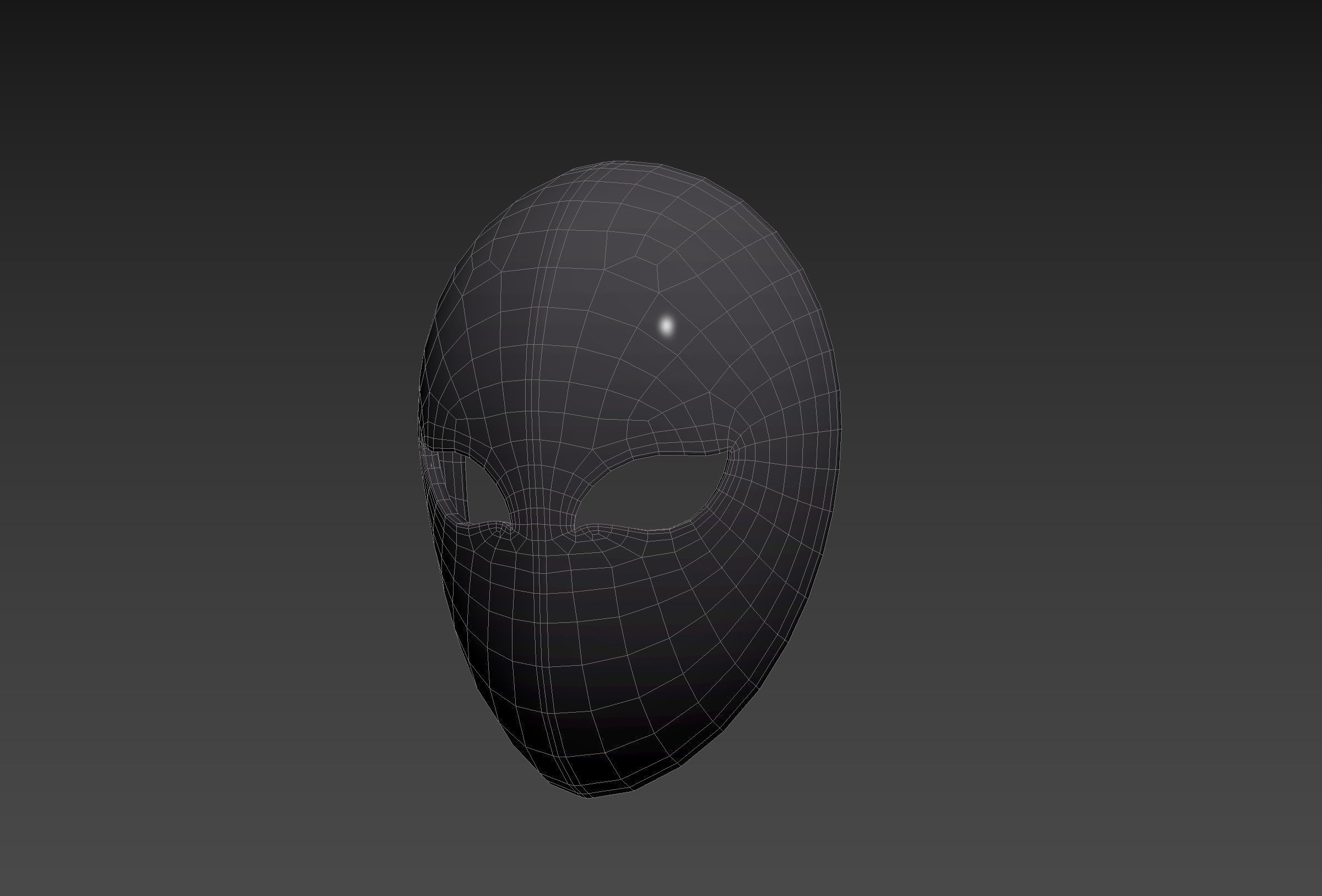 Mask005 Black Mask 3D print model_23