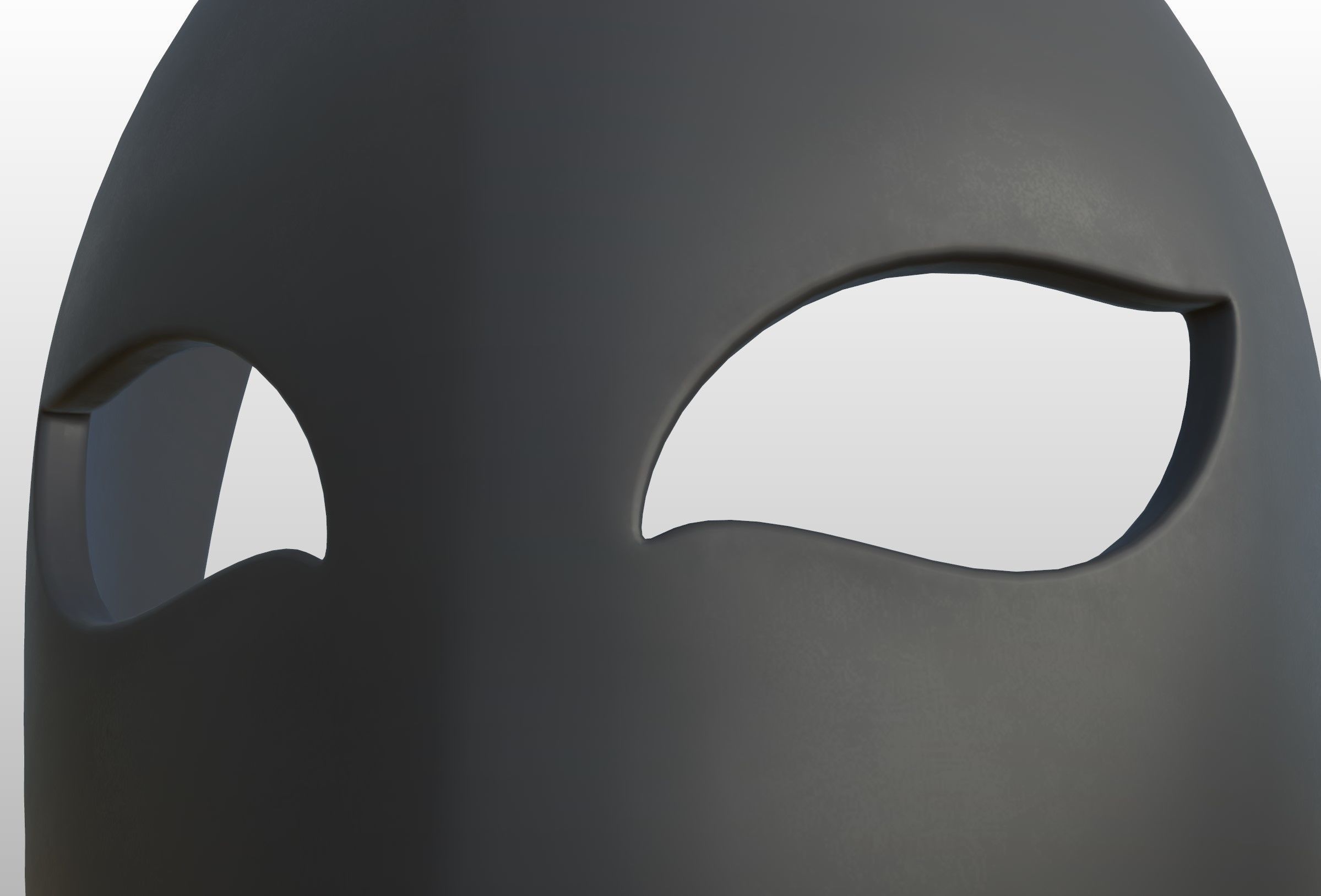 Mask005 Black Mask 3D print model_19