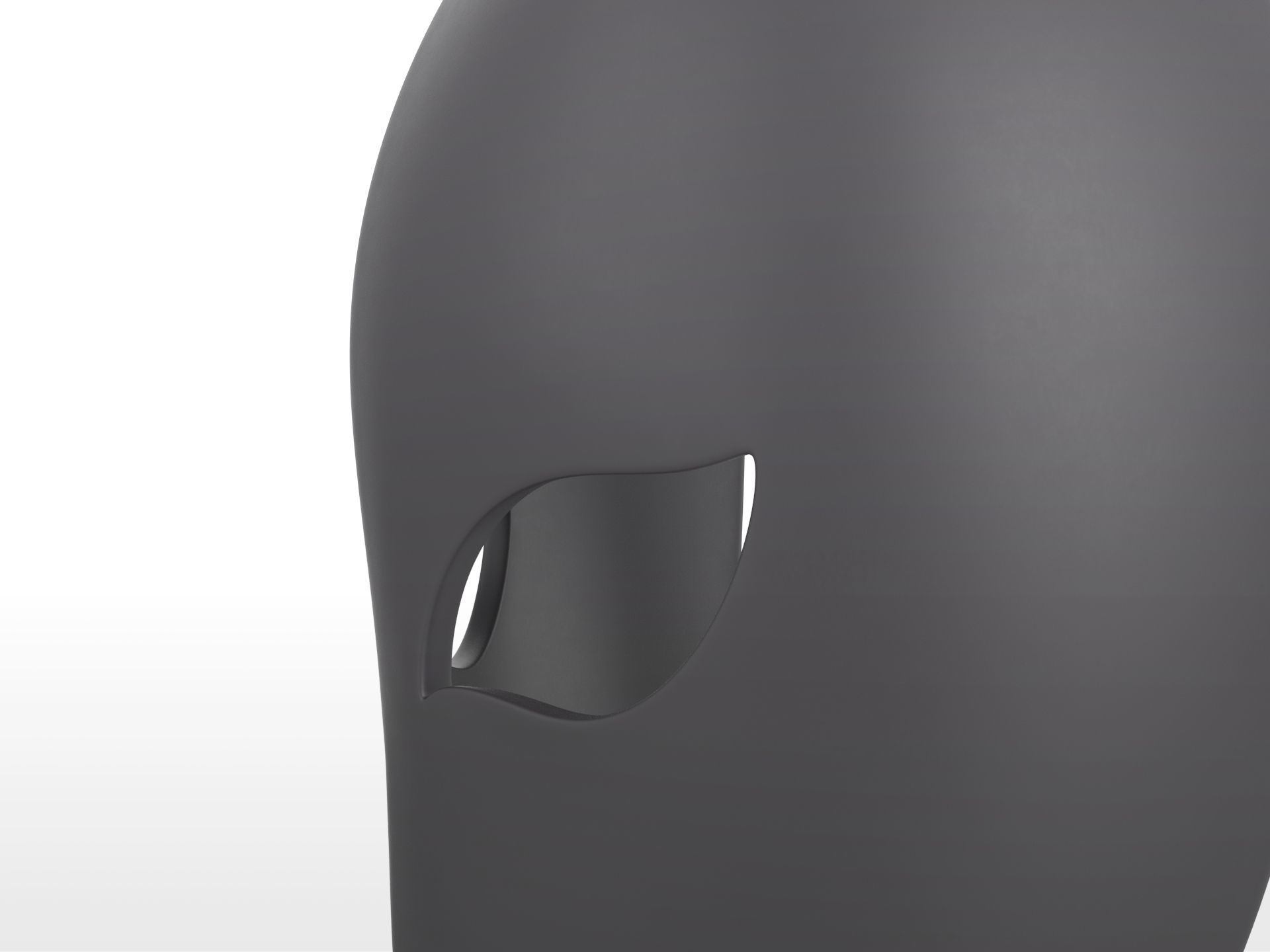 Mask005 Black Mask 3D print model_9