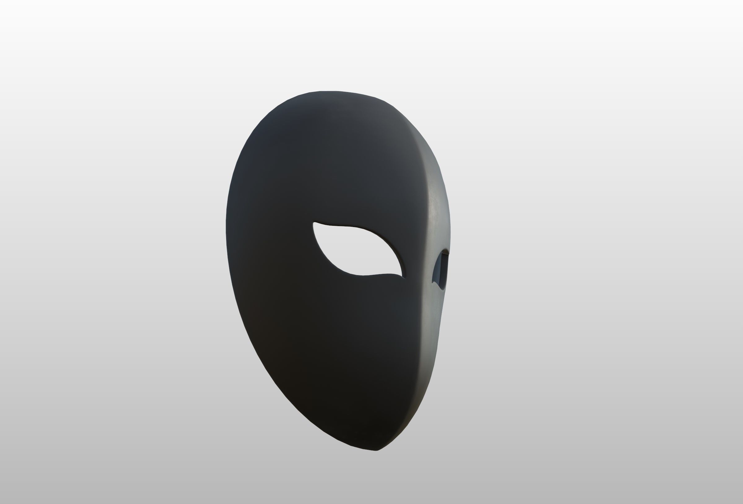 Mask005 Black Mask 3D print model_12