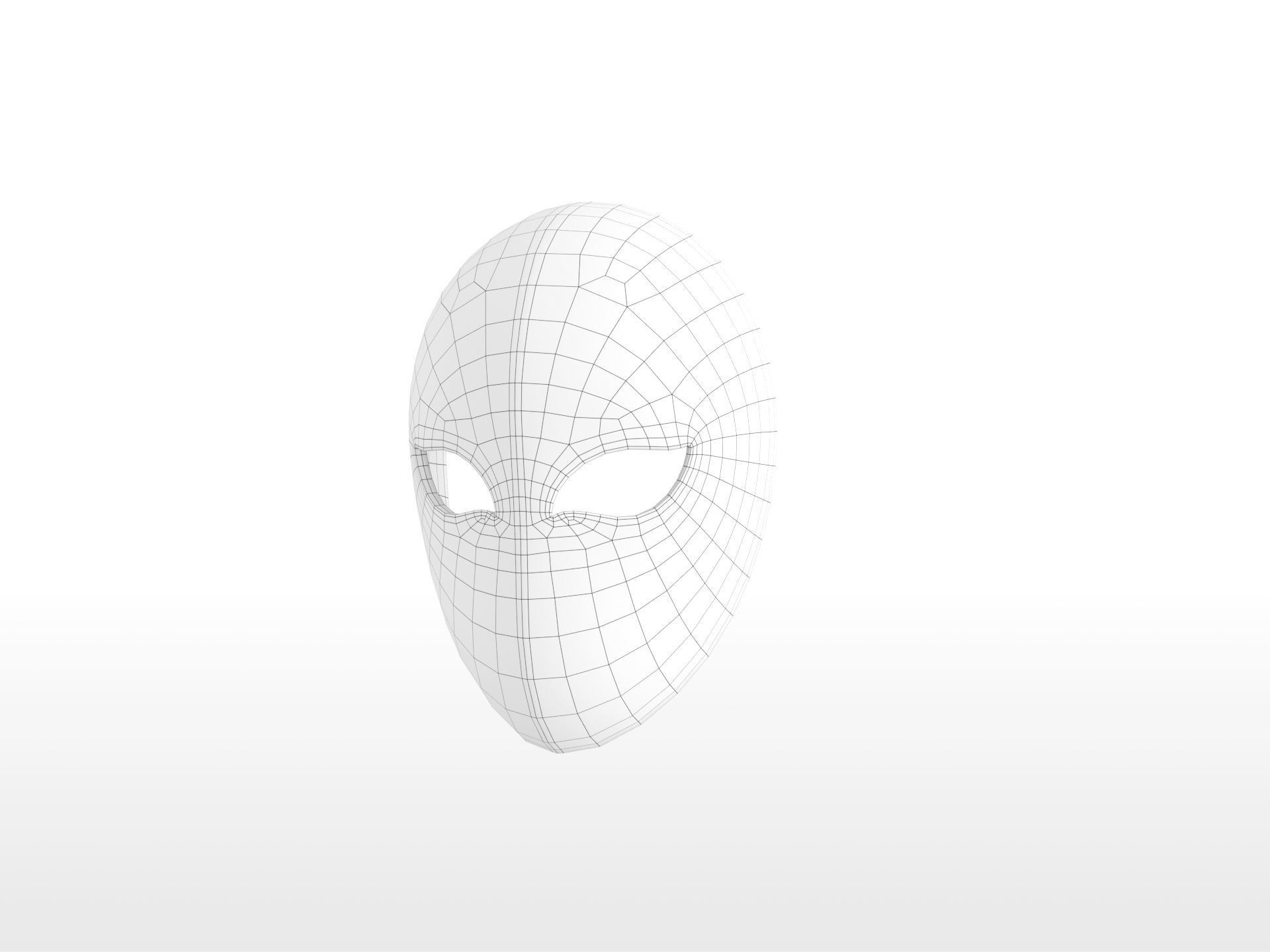 Mask005 Black Mask 3D print model_26