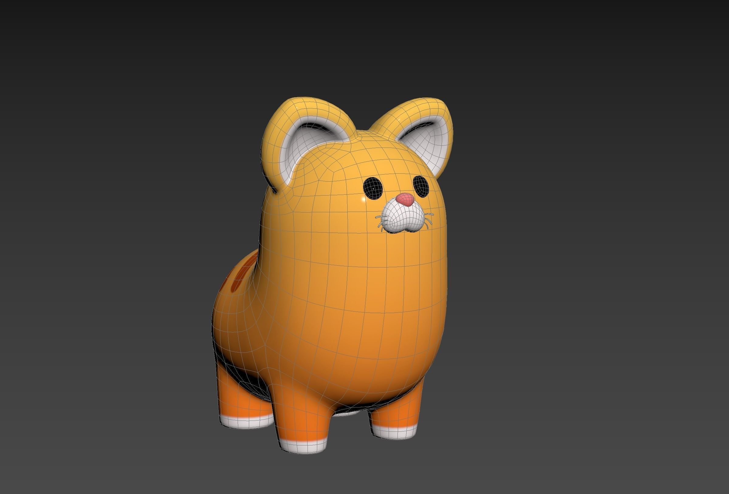 Cat Character 3D model_22