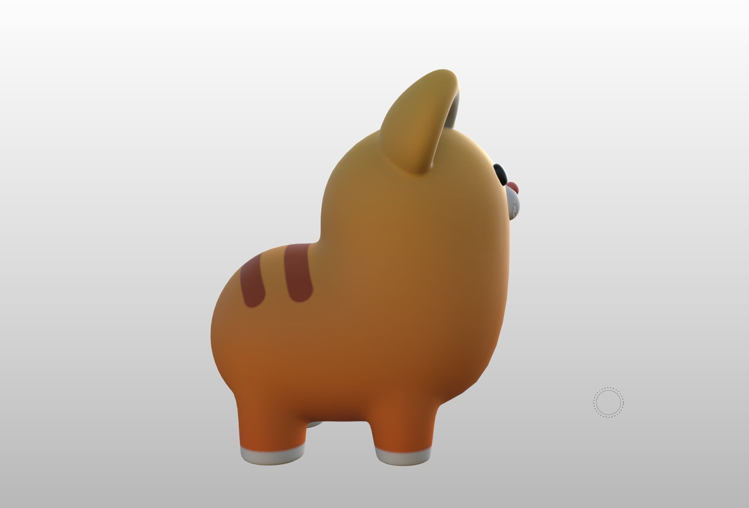 Cat Character 3D model_13