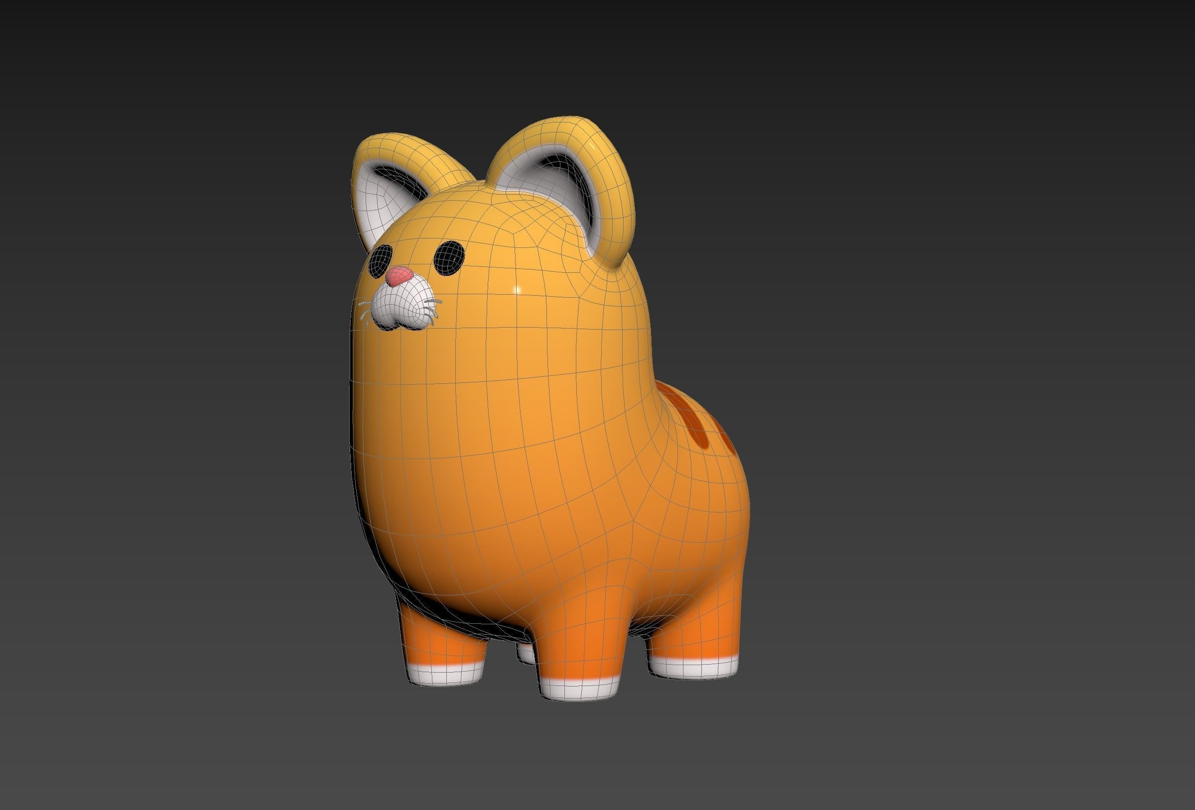 Cat Character 3D model_28