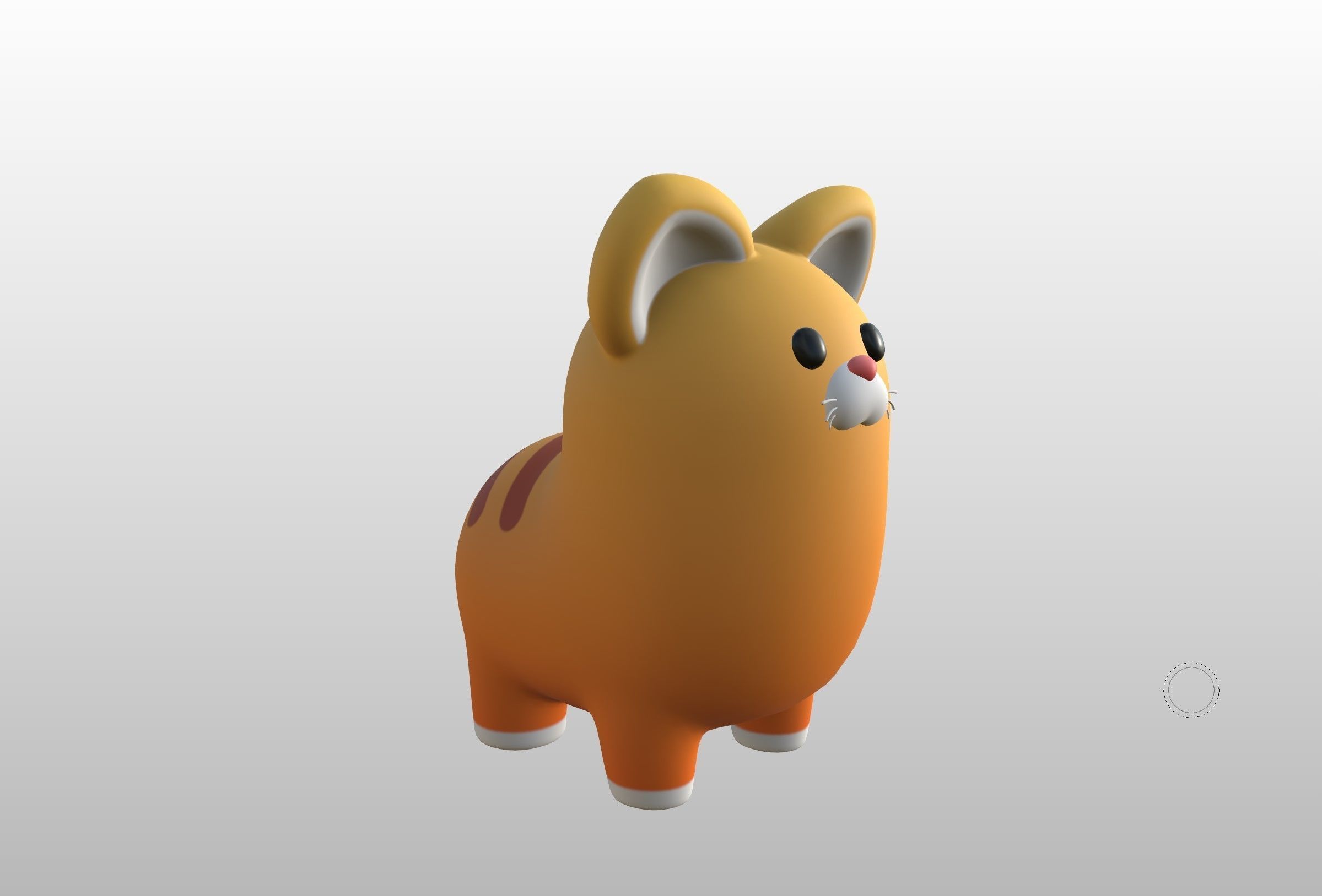 Cat Character 3D model_12