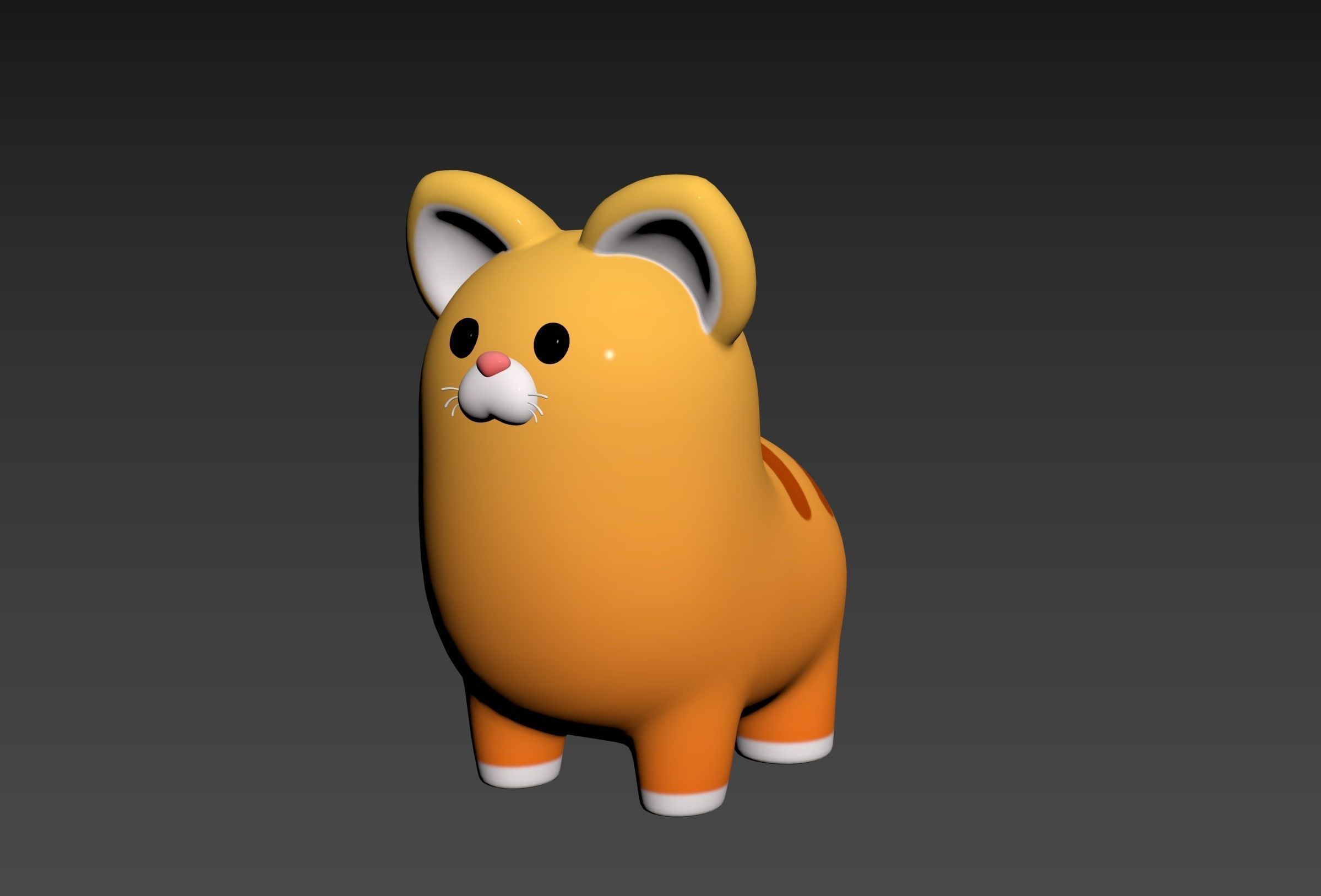 Cat Character 3D model_19