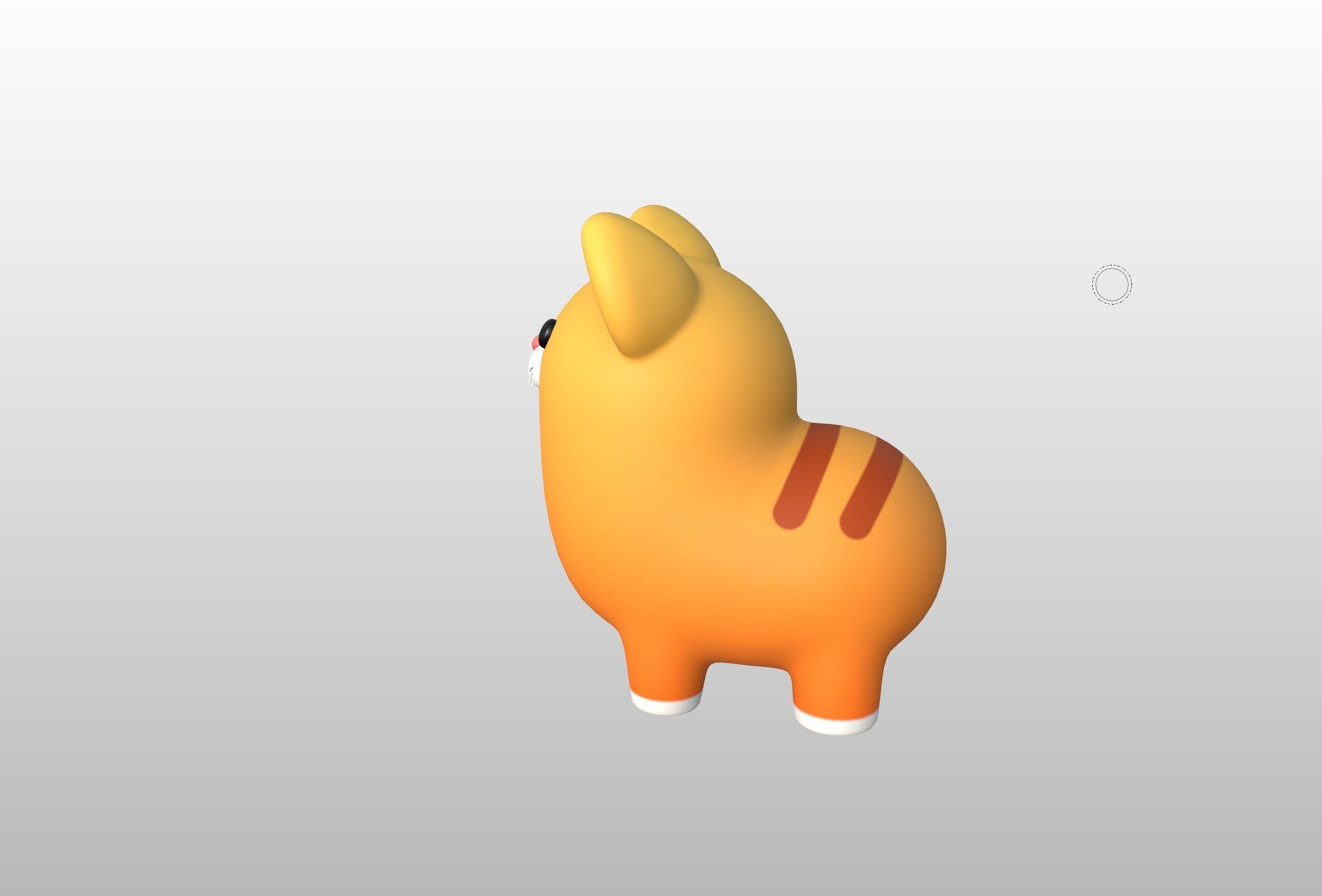 Cat Character 3D model_16