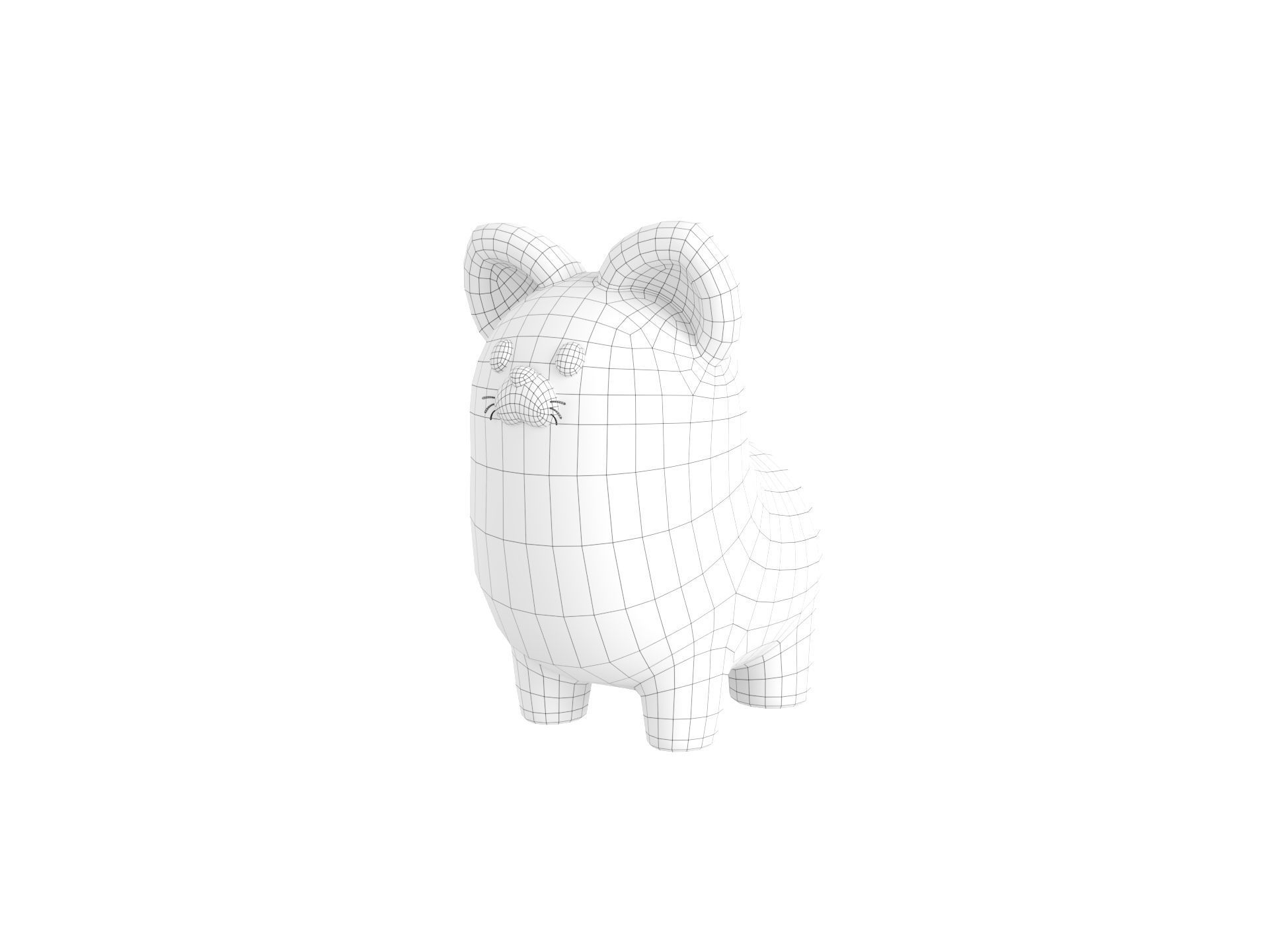 Cat Character 3D model_33