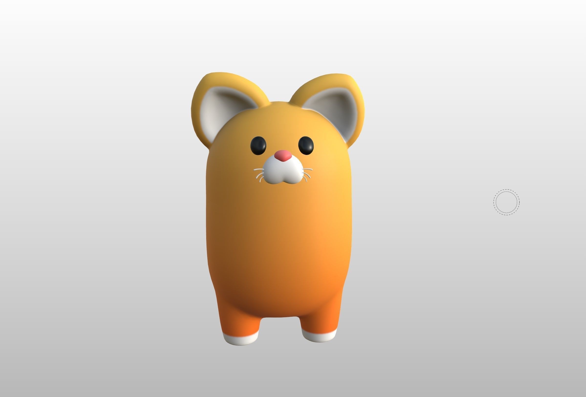 Cat Character 3D model_11