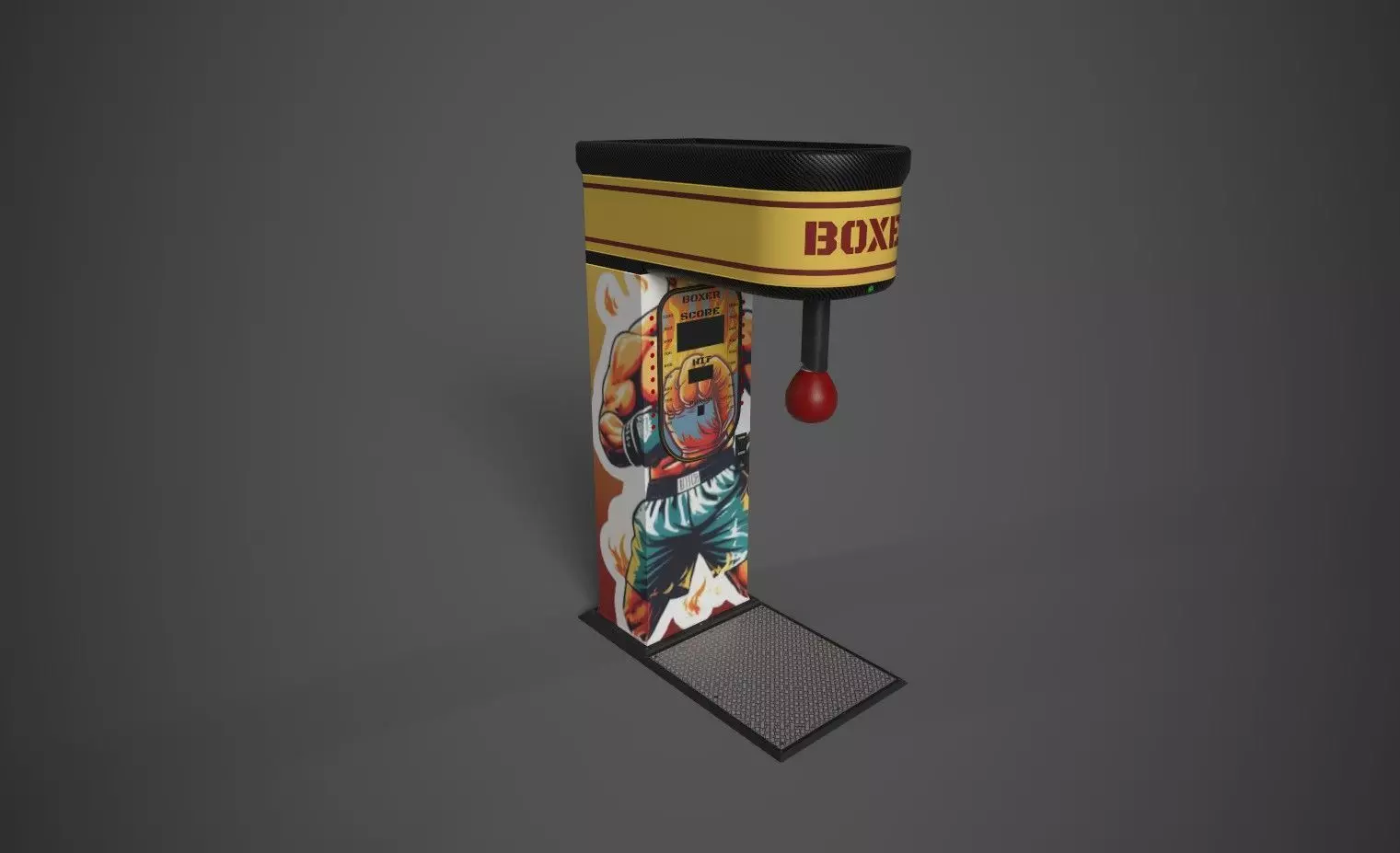Box Machine 3D model_0