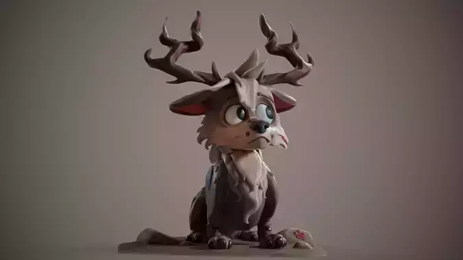 Choco-dog for 3D print