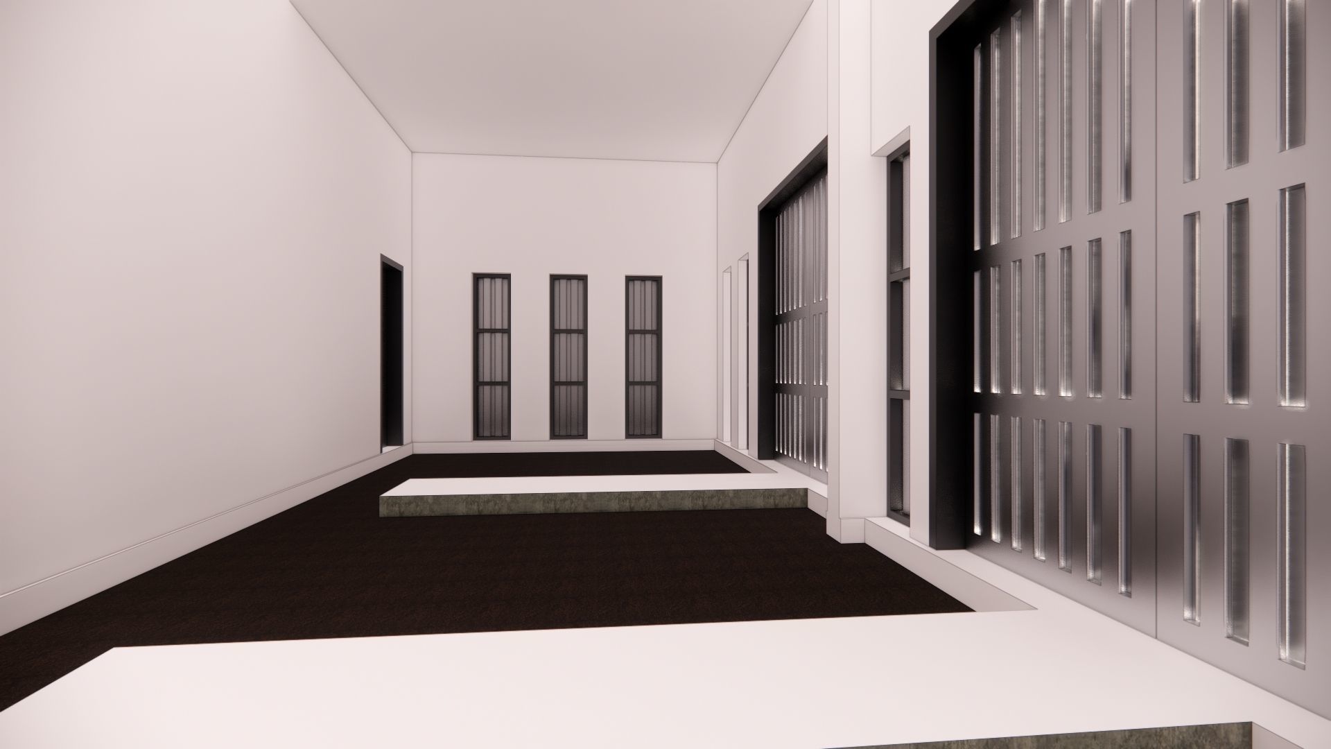 Electrical Substation 16m Building in Revit 3D model_11