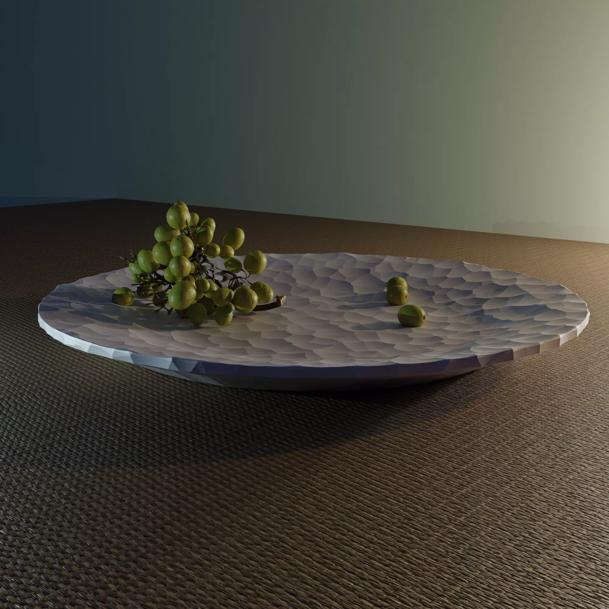SERVING PLATE 1 STL FILE 3D print model