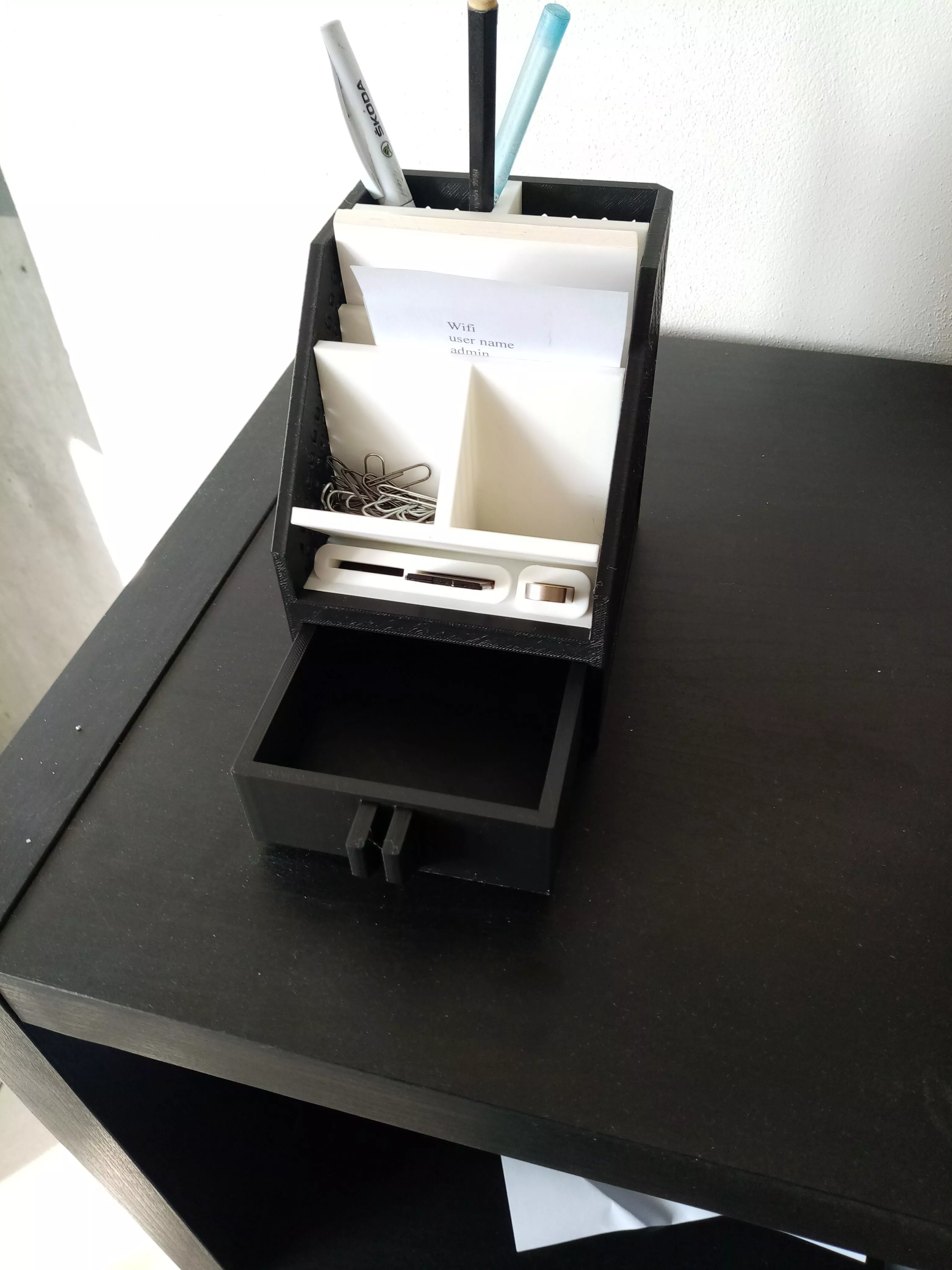 Organizer office desk easy print without support 3D print model