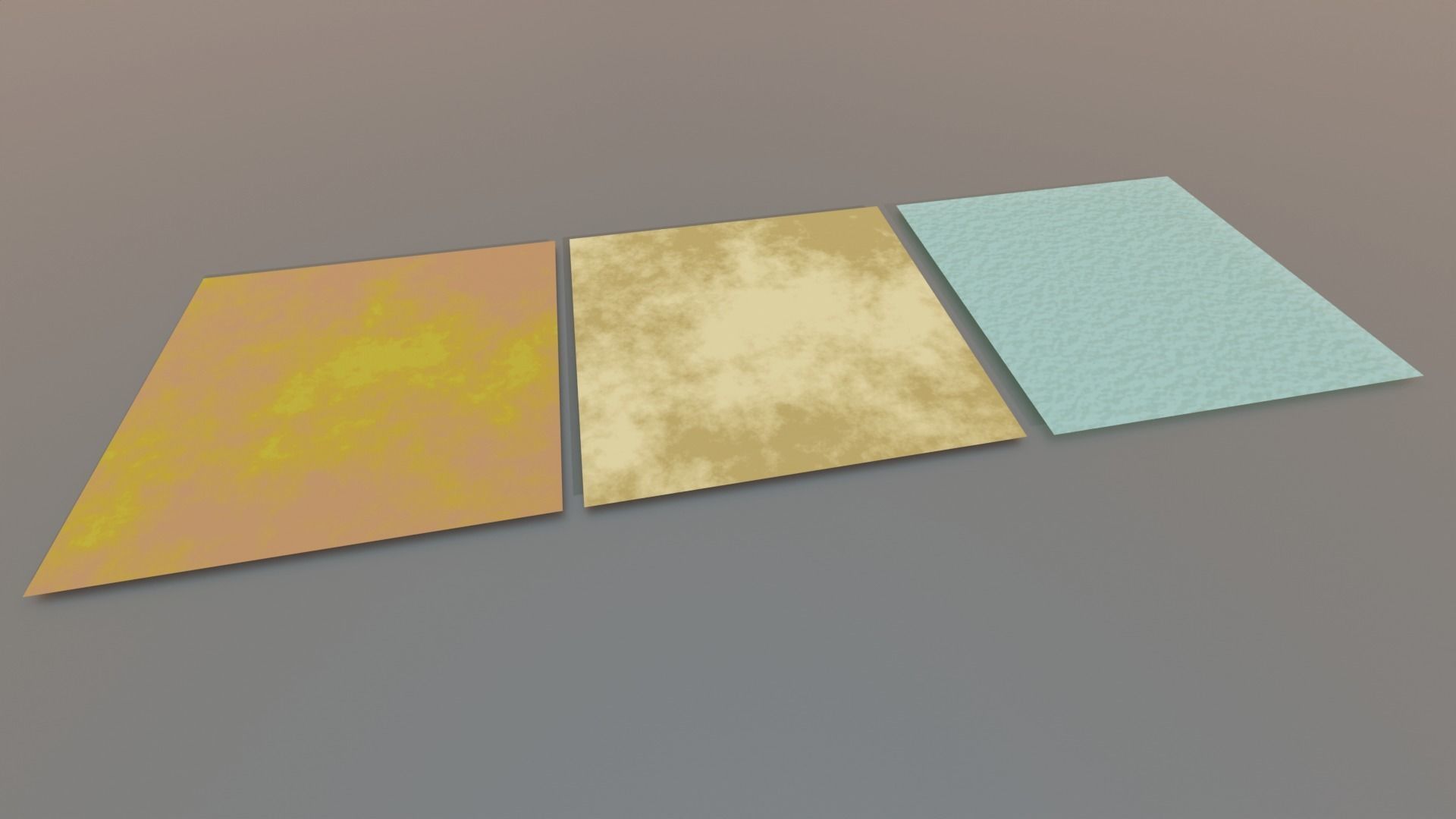 Collection Landscape Savannah Biome Low Poly Low-poly 3D model_7