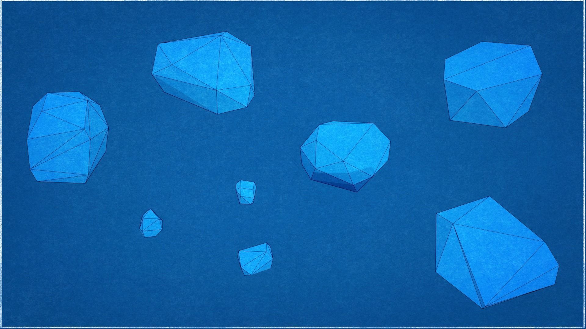 Collection Landscape Savannah Biome Low Poly Low-poly 3D model_12