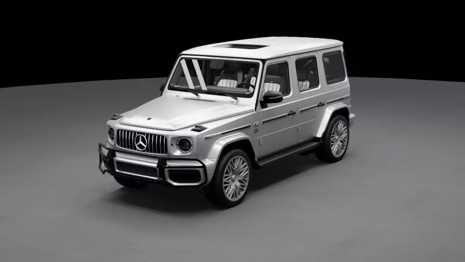Mercedes G63 AMG 3D model_0