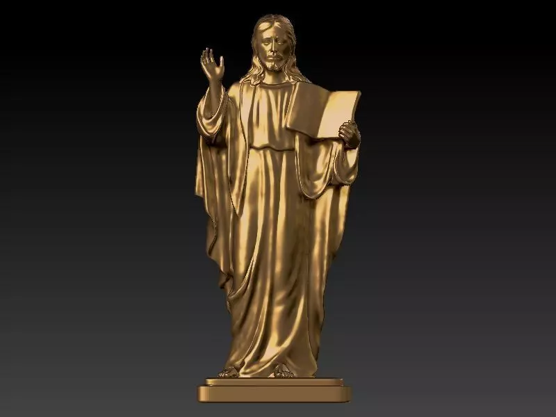 jesus 3D print model_0