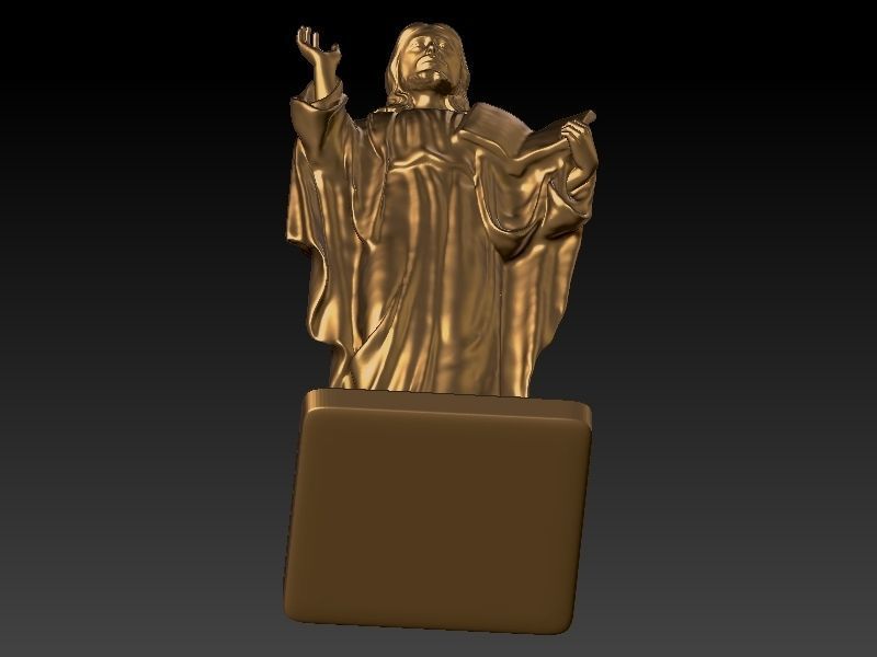 jesus 3D print model_5