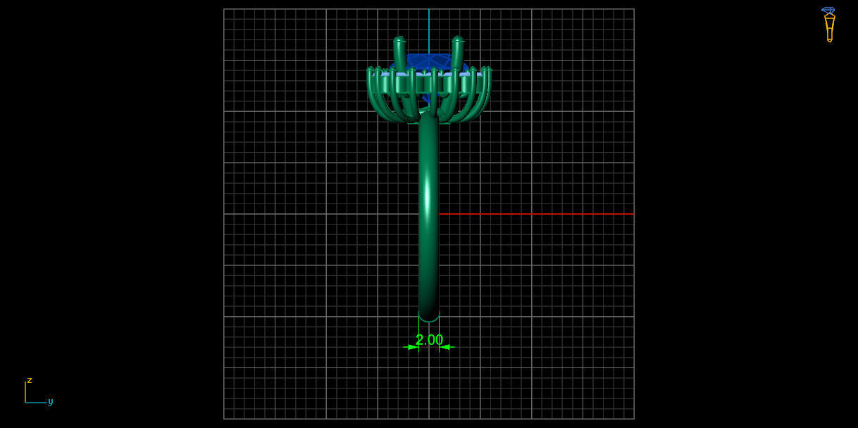 ruby ring 3D print model_9