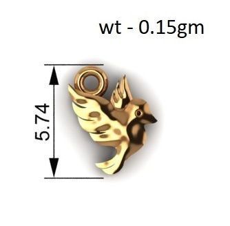 Bird Pendant Collection 3D print model_13