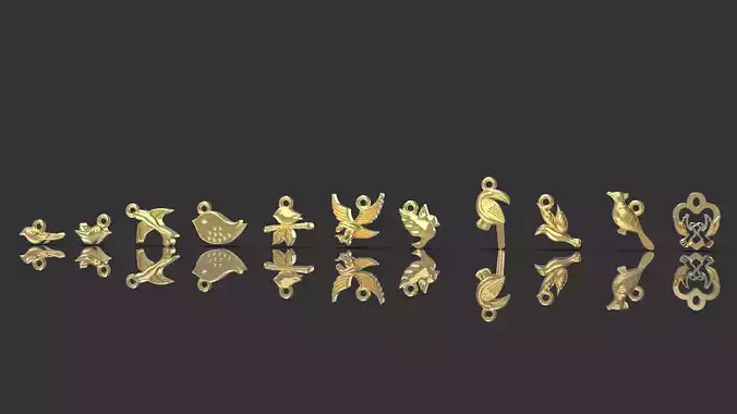 Bird Pendant Collection