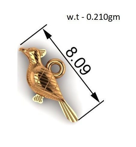 Bird Pendant Collection 3D print model_7