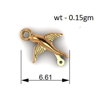 Bird Pendant Collection 3D print model_12