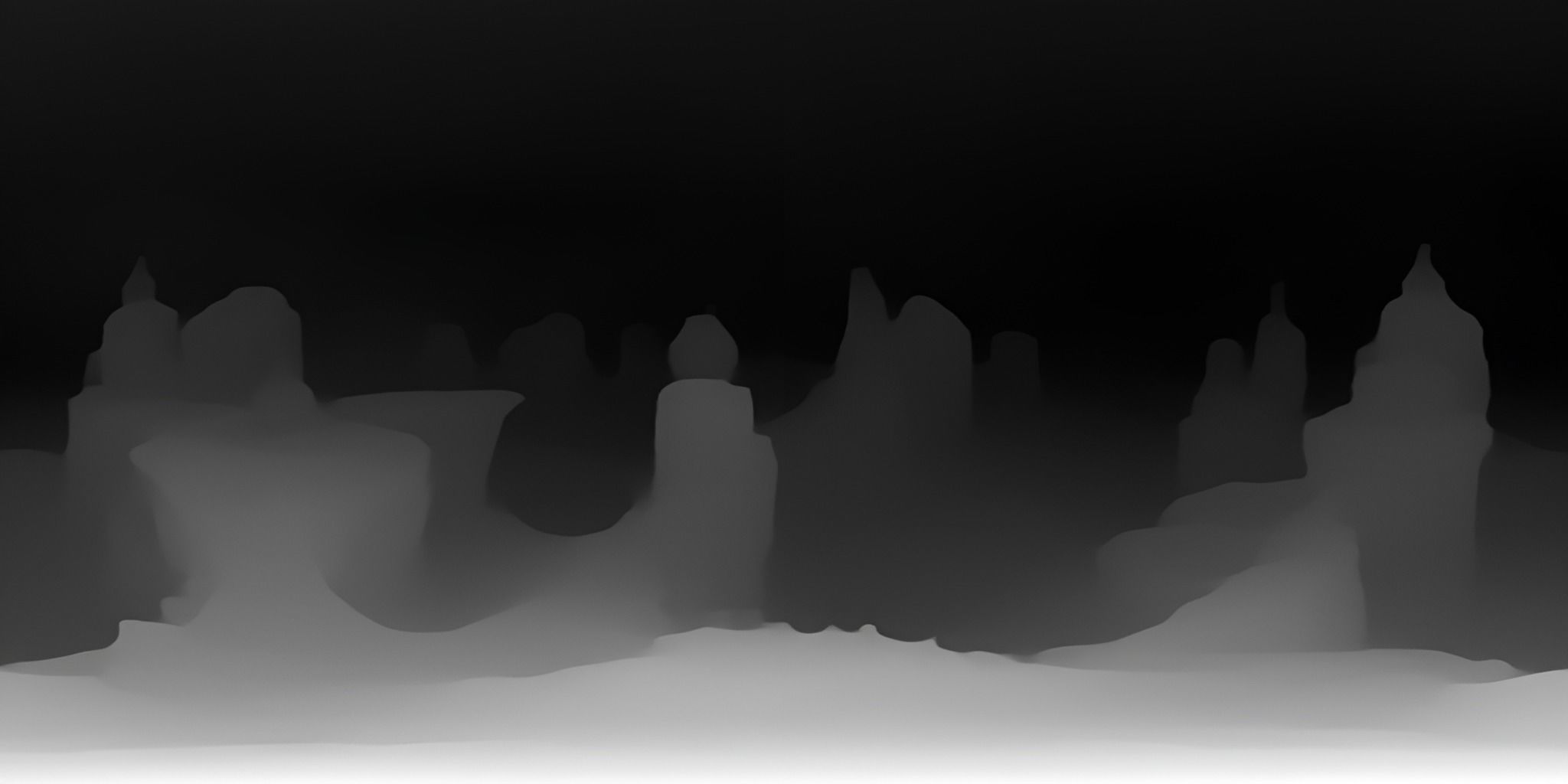 HDRI Skybox Cascading Waterfalls Low-poly 3D model_10