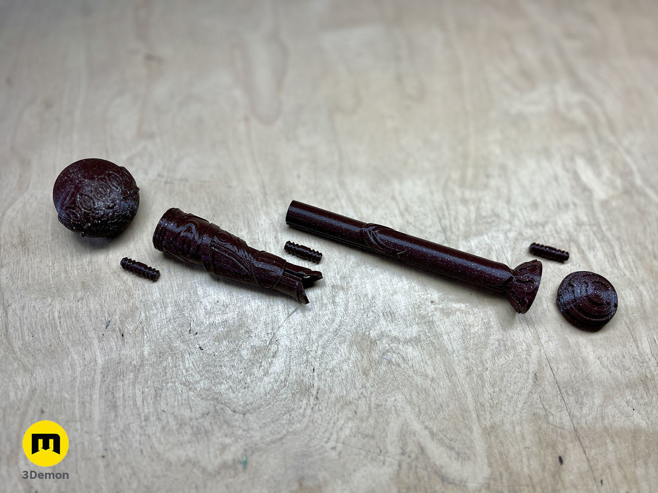 Falco Aesalon wand 3D print model_4