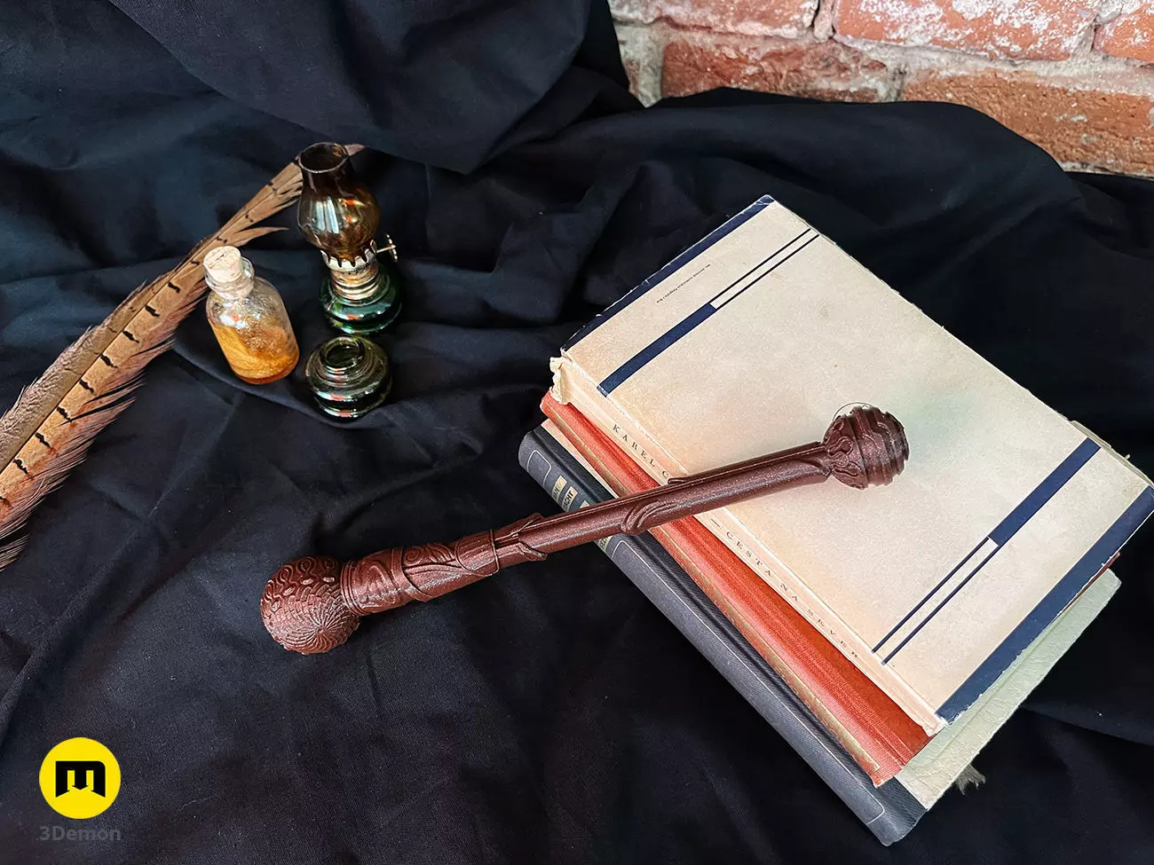 Falco Aesalon wand 3D print model_0