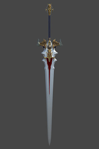 Vesper Sword L2 3D model