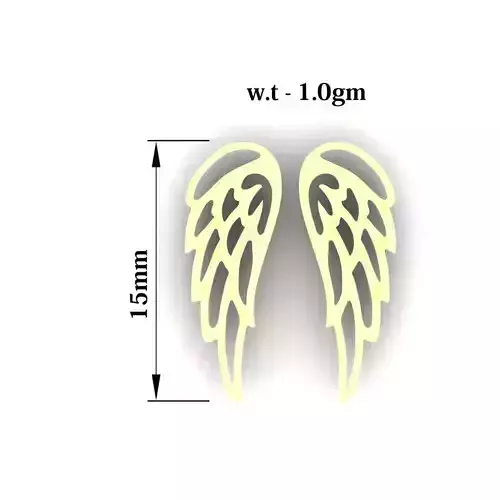 Feather Charm Pendant