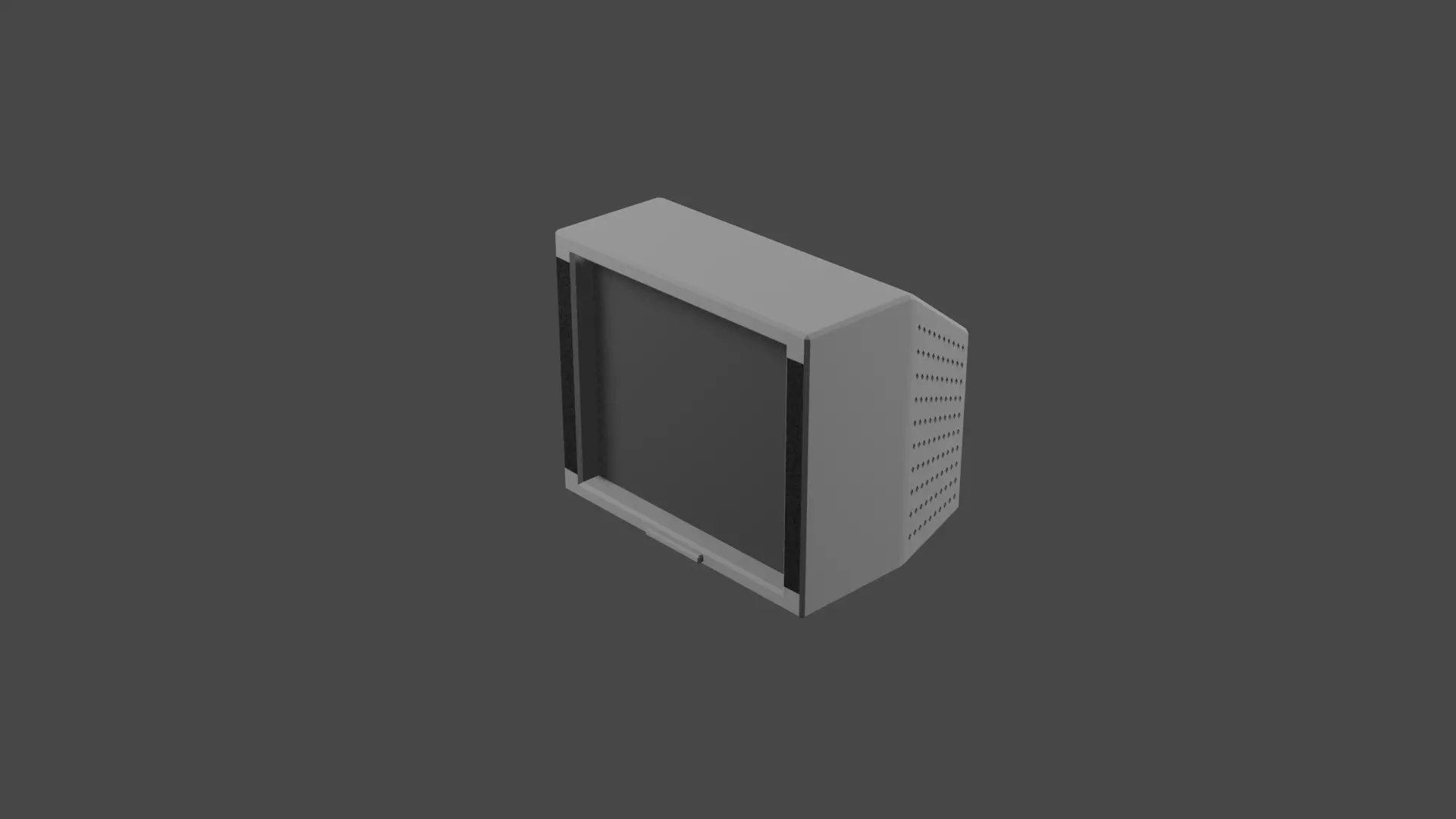 Television Free 3D model_0