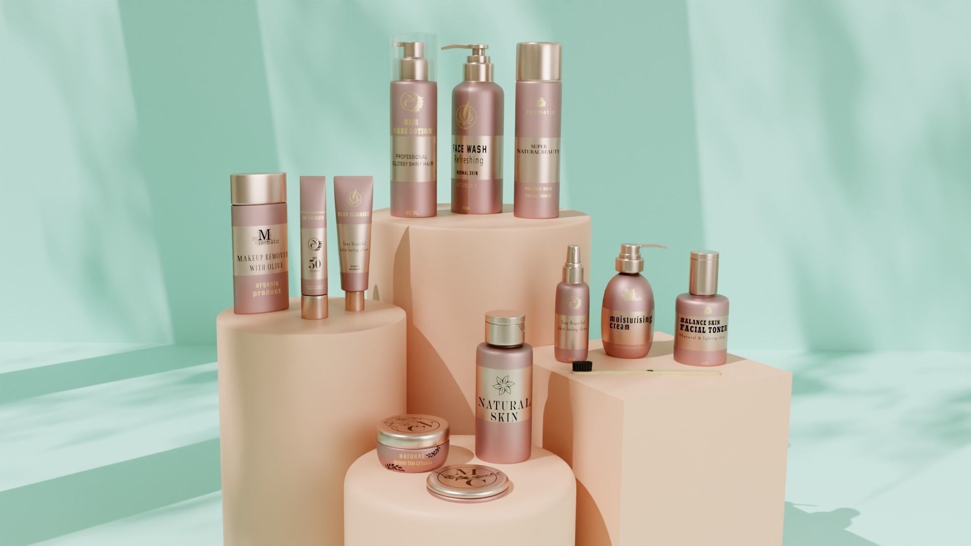 luxury cosmetics 3D model_3