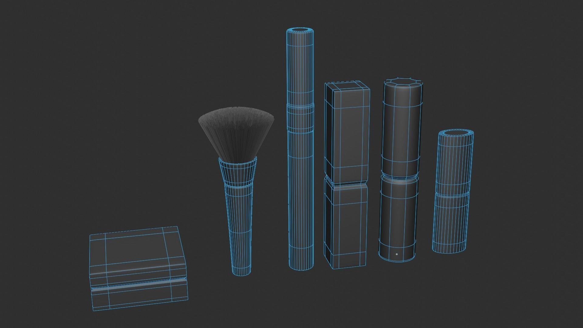 luxury cosmetics 3D model_10