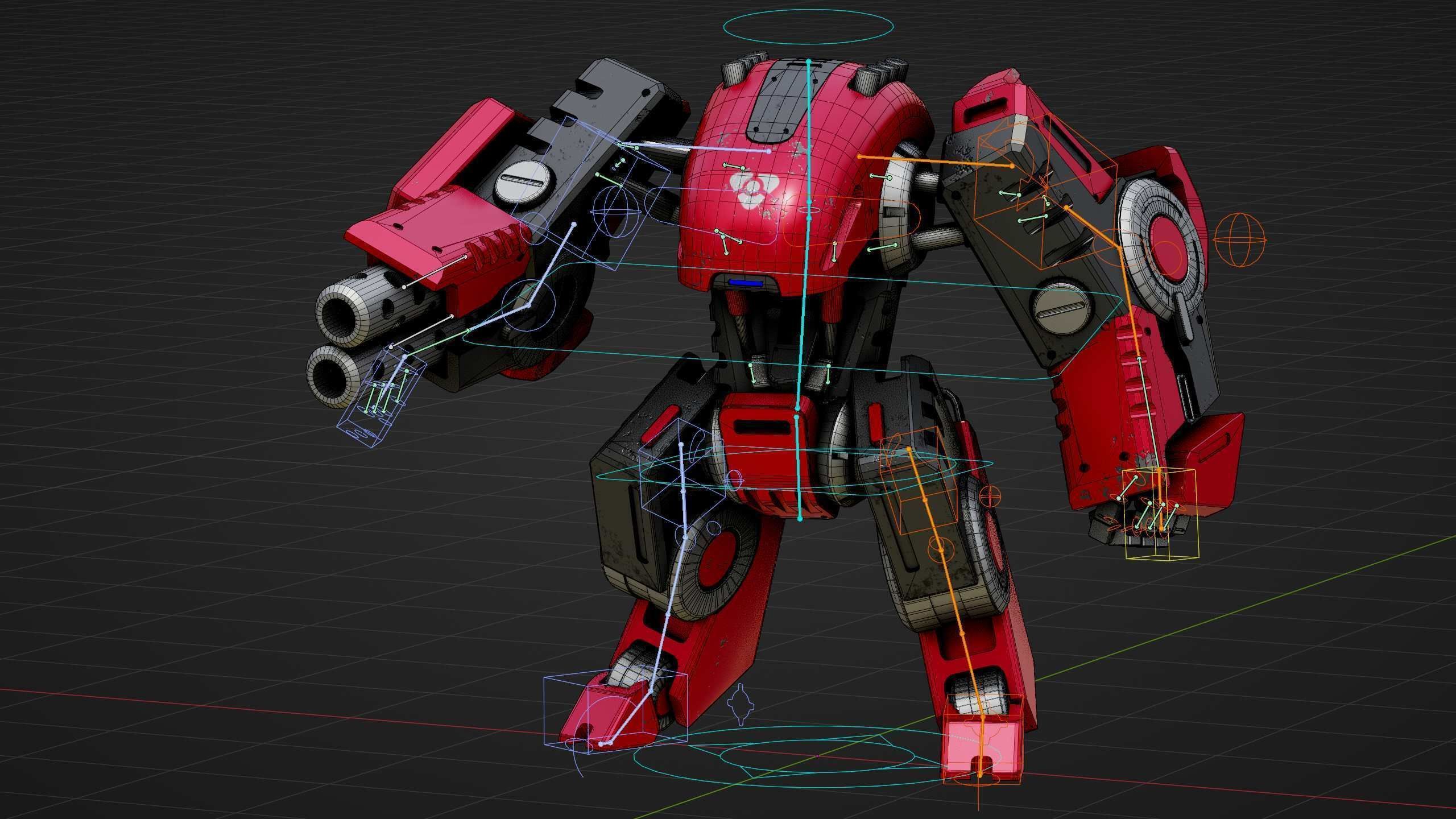 BATTLE DROID OSBORN Rigged for Unreal Engine - Unity - MIXAMO 3D model_37