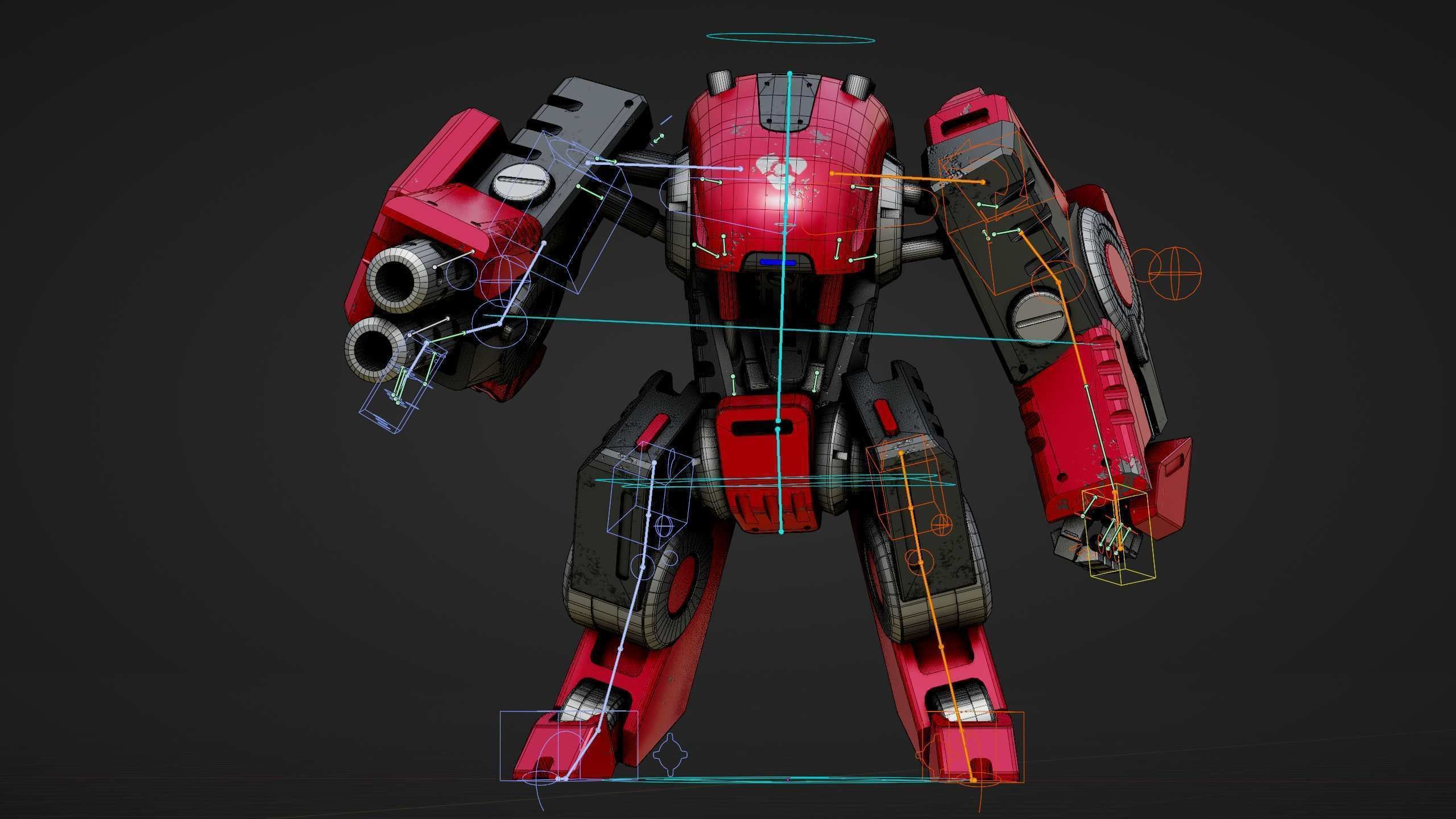 BATTLE DROID OSBORN Rigged for Unreal Engine - Unity - MIXAMO 3D model_39