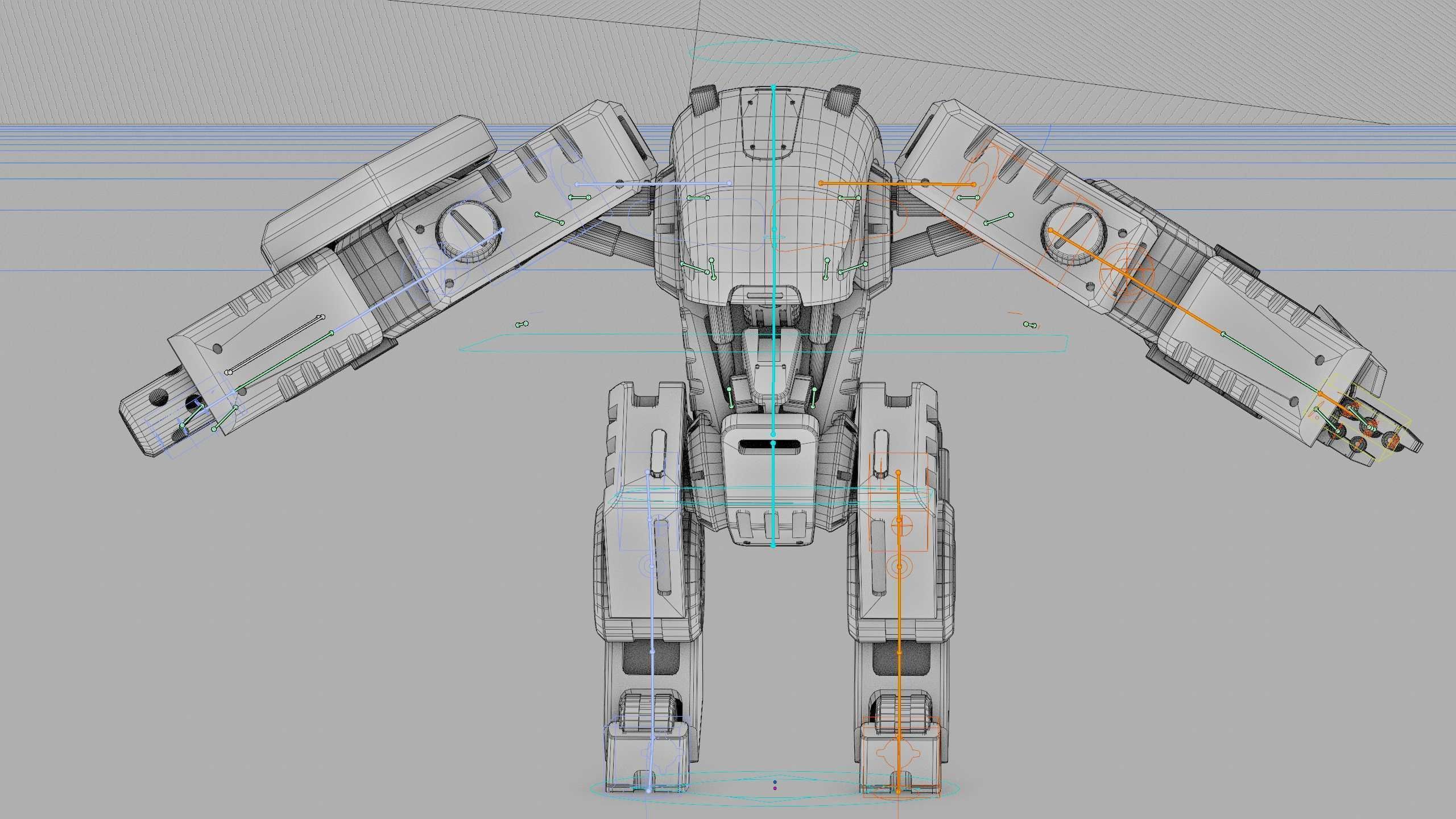 BATTLE DROID OSBORN Rigged for Unreal Engine - Unity - MIXAMO 3D model_40