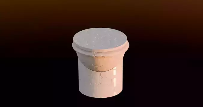 Modern and Stylish 3D Toilet Model