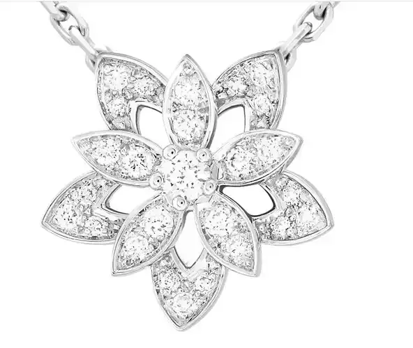 Fashion flower pendant 3D print model