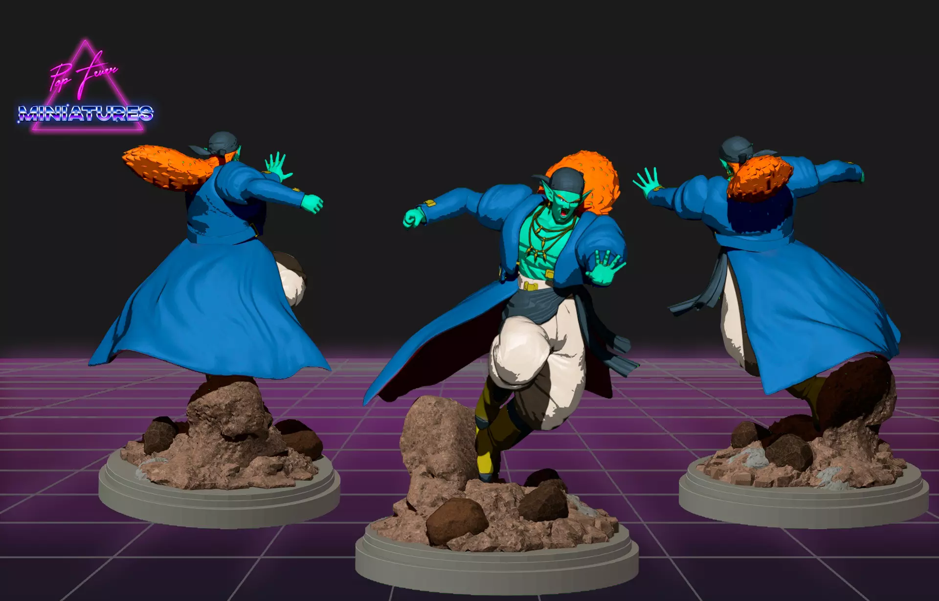 Bojack miniature from Dragon Ball 3D print model_0