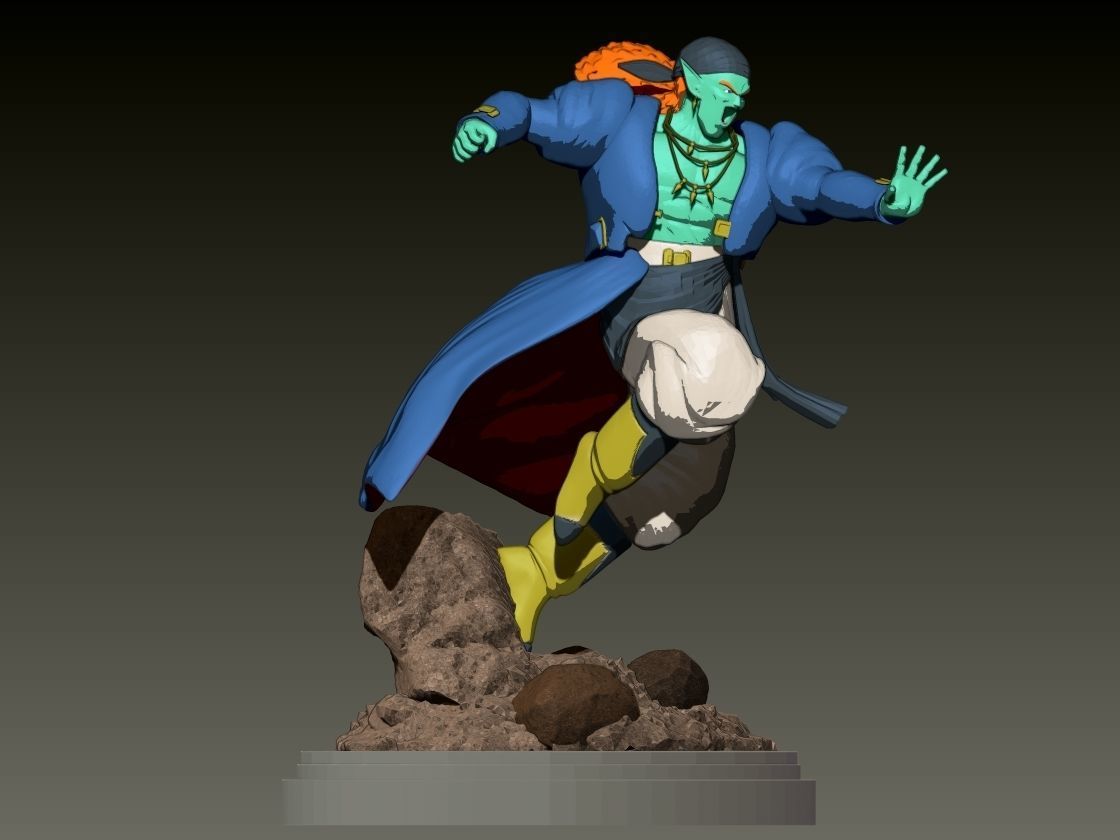 Bojack miniature from Dragon Ball 3D print model_5