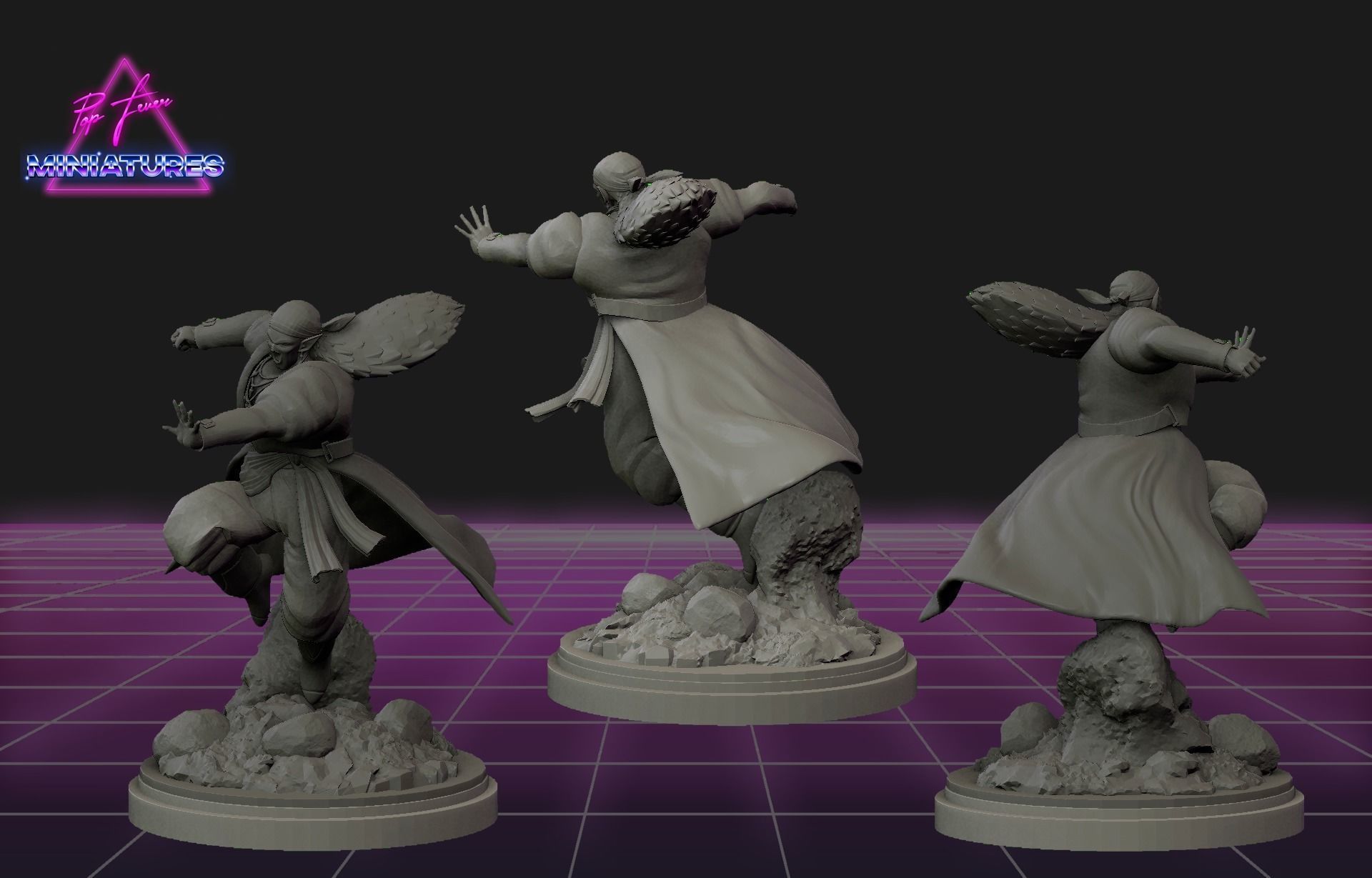 Bojack miniature from Dragon Ball 3D print model_1