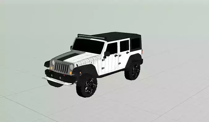 Jeep Has Shadow
