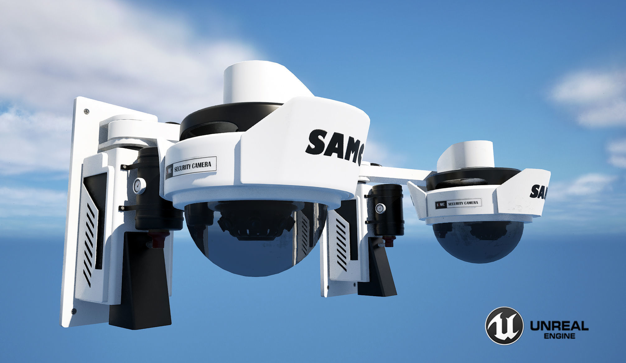 camera 04 Low-poly 3D model_3