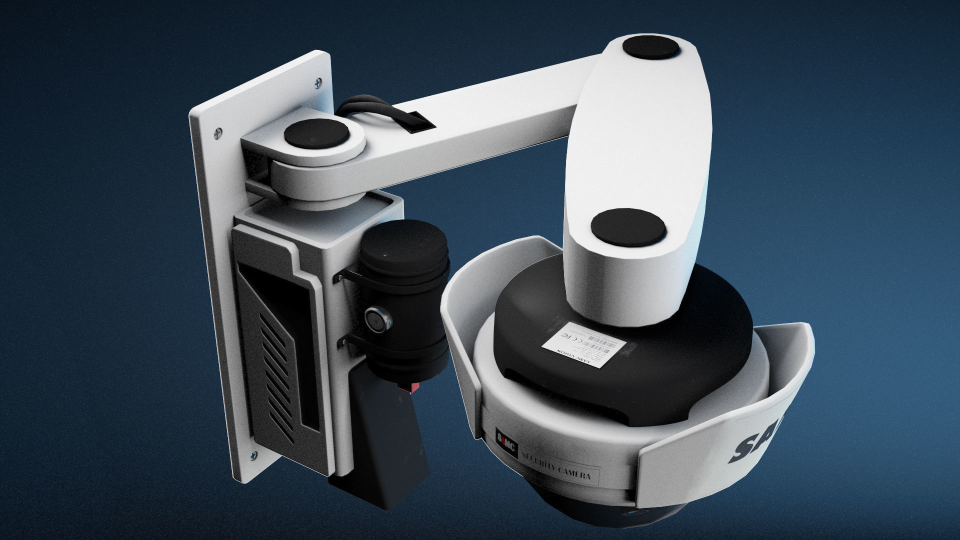 camera 04 Low-poly 3D model_2