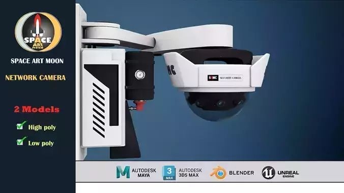 camera 04 Low-poly 3D model