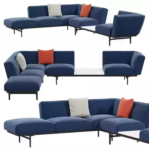Modular sofa Keilhauer Garner
